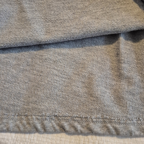 Hanna Andersson girls size 160 or 14/16 gray sweatshirt dress, VGUC - Picture 5 of 8